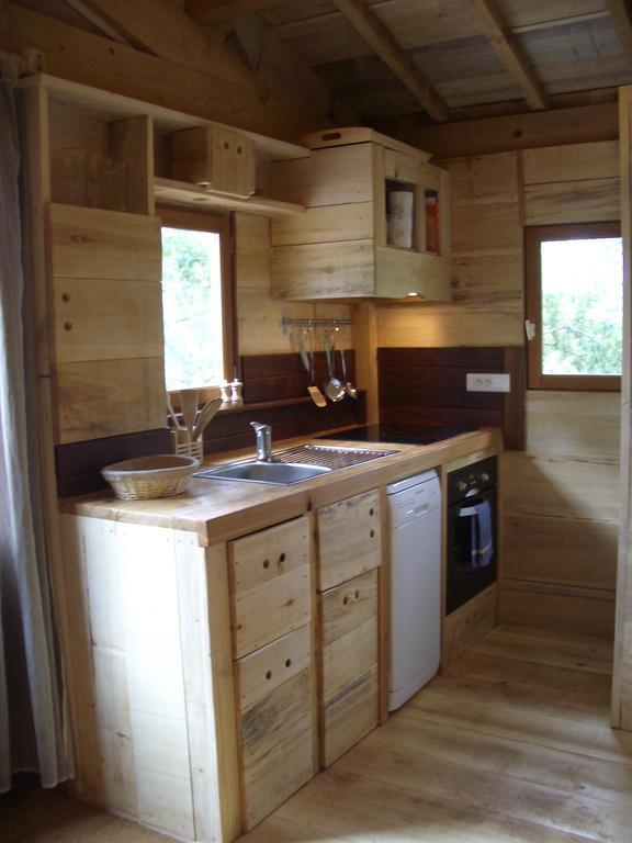 Les Cabanes Du Tertre Urval エクステリア 写真