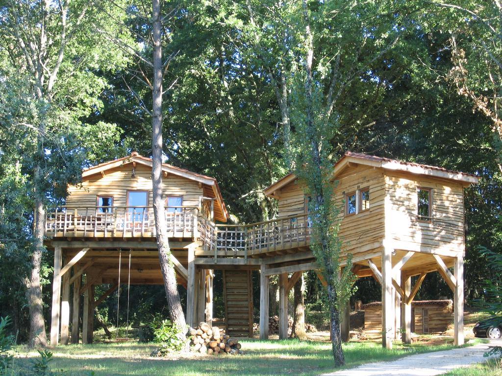Les Cabanes Du Tertre Urval エクステリア 写真
